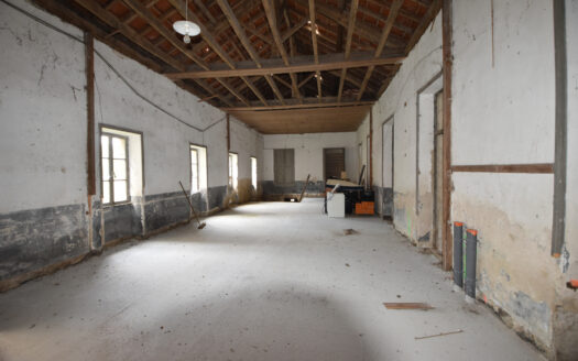 A renovation project with enormous potential for an investor! Located in the heart of a small Perigordian town